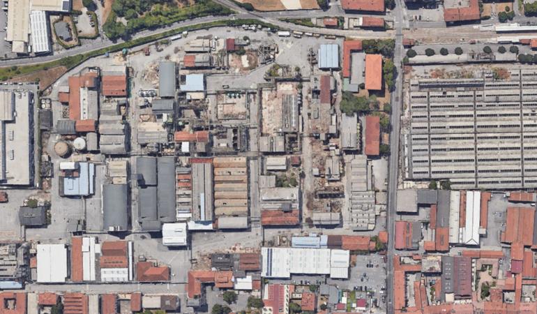 Immagini satellitari dell'ex Caffaro di Brescia (Google)