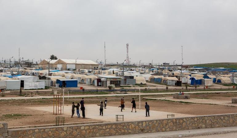 Il campo profughi Kobarto 1 (foto di Arianna Pagani)
