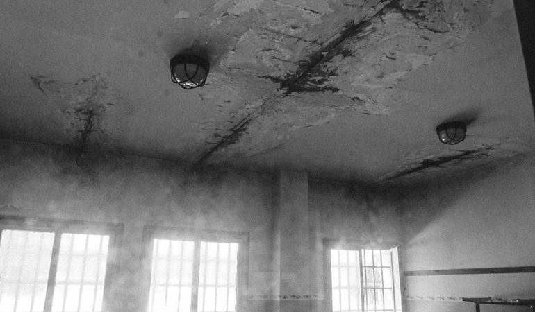 Una cella di un carcere. Foto: Antigone. 