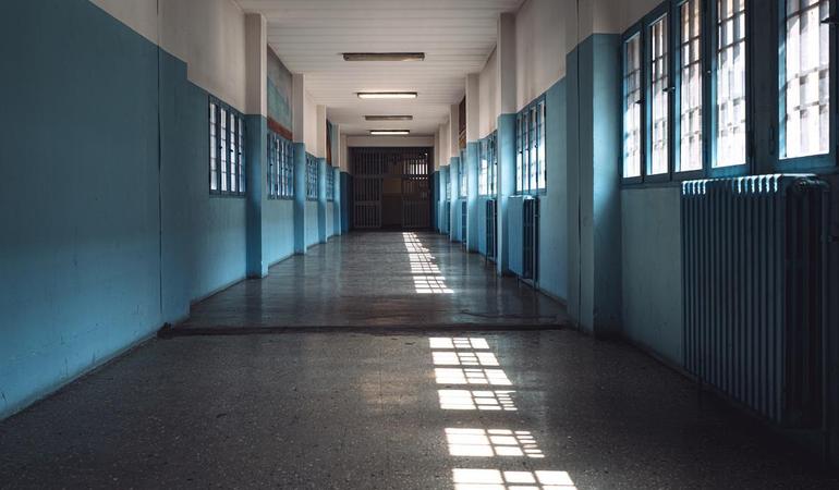 Un corridoio del carcere di Torino Lorusso e Cutugno