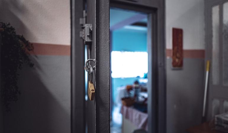 Torino, 31 marzo 2022. Carcere Lorusso e Cutugno, nel quartiere Vallette. Foto di Marco Panzarella