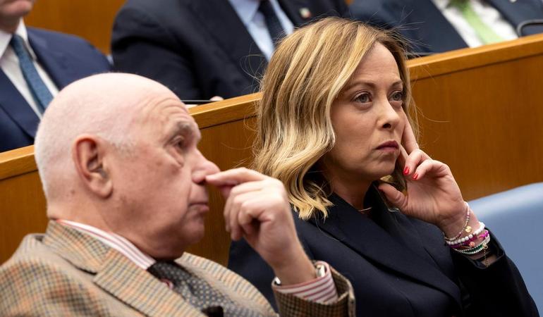 Carlo Nordio e Giorgia Meloni. Foto di Massimo Percossi/Ansa