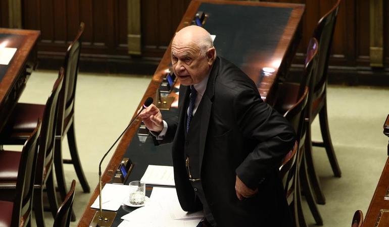 Roma, 22 gennaio 2025. Il ministro della Giustizia Carlo Nordio durante un intervento alla Camera dei deputati (Foto di Alessandro Pera/Camera dei deputati)