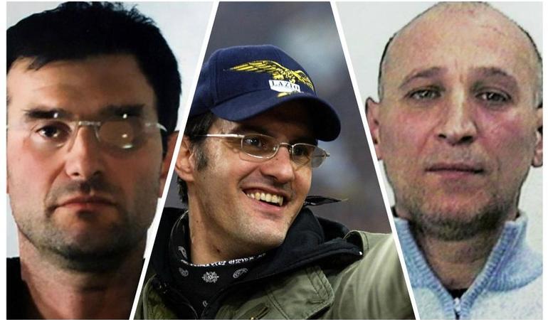 Da sinistra, Massimo Carminati, Fabrizio Piscitelli e il boss della camorra Michele Senese 