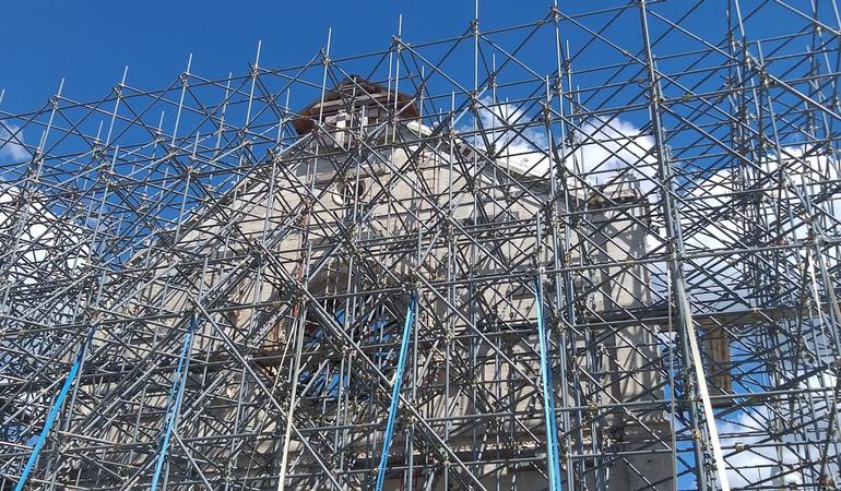 La ricostruzione della basilica di San Benedetto a Norcia