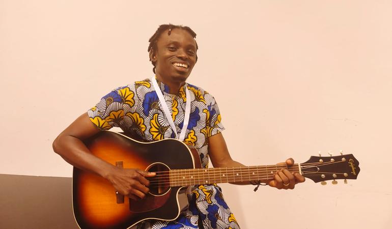 Chris Obehi a Verona.