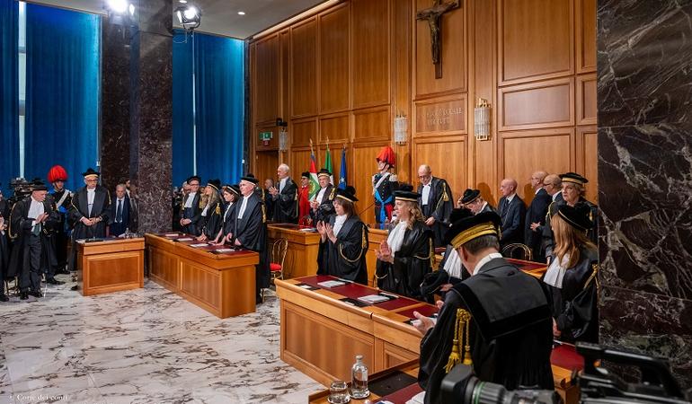 Roma, 24 febbraio 2026. La cerimonia di inaugurazione dell'anno giudiziario della Corte dei conti (© Corte dei conti)