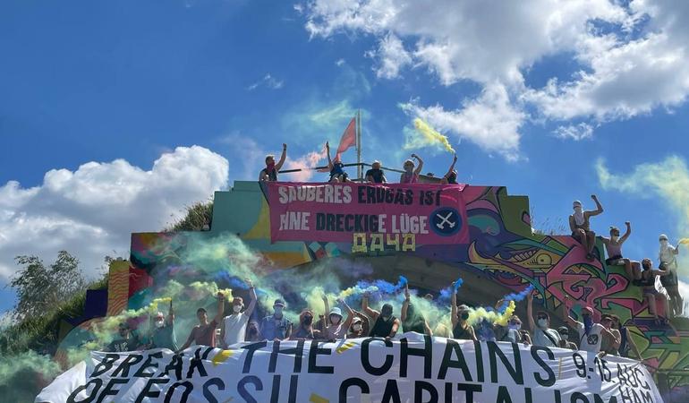 Ende Gelände in azione. Foto: fb/Endegelände