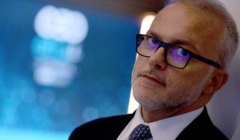 Roma, 18 ottobre 2023. Il direttore dell'Agenzia delle Entrate Ernesto Maria Ruffini (Fabio Cimaglia/Ansa)