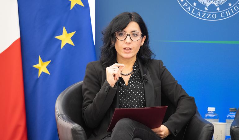 Fabiana Dadone (Foto Governo - licenza CC-BY-NC-SA 3.0 IT)