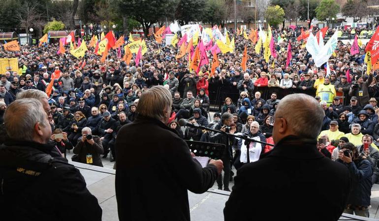 Il discorso di Luigi Ciotti a Foggia davanti ai partecipanti alla XIII Giornata