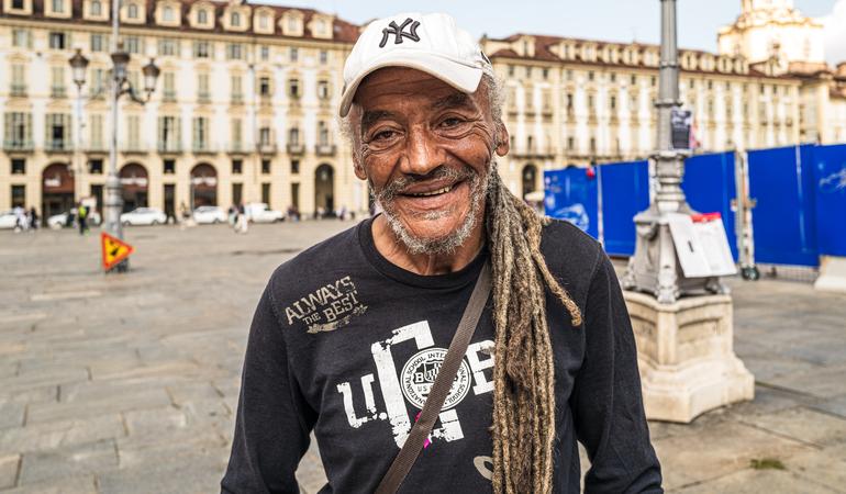 Frederic Jaeger a Torino. Foto: Marco Panzarella