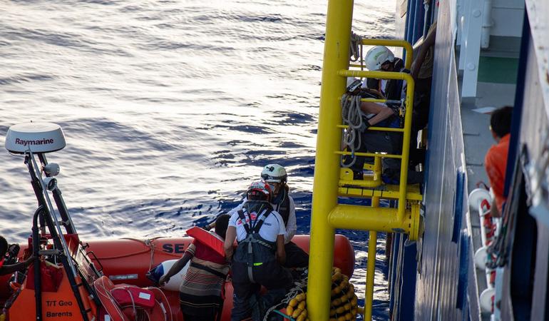 L'ultimo soccorso realizzato dalla Geo Barents (Foto di Medici senza frontiere)