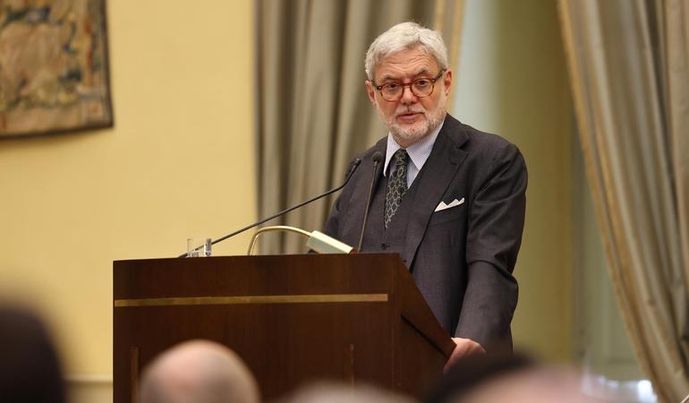 Roma, 29 gennaio 2025. Il procuratore nazionale antimafia, Giovanni Melillo, durante un intervento in parlamento (Foto di Alessandro Para/Comunicazione della Camera dei deputati)