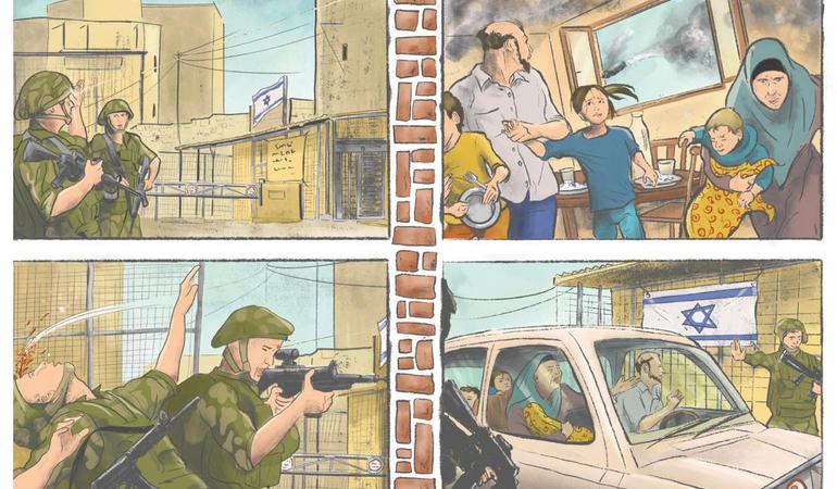 Graphic story: Israele e palestina, insieme per la pace