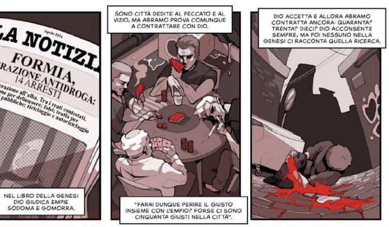 Graphic story: Don Alfredo Micalusi, il parroco di Formia che ha denunciato la camorra