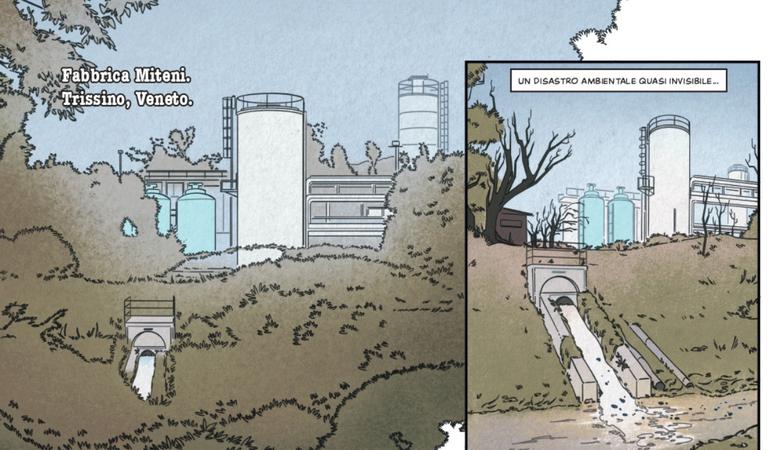 Graphic story: "Veleno nel sangue", la lotta delle mamme no Pfas