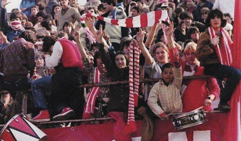 Foto d'archivio della curva del Vicenza