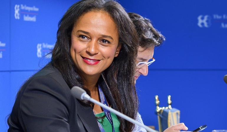 Isabel Dos Santos, imprenditrice e figlia dell'ex presidente dell'Angola (Wikipedia)