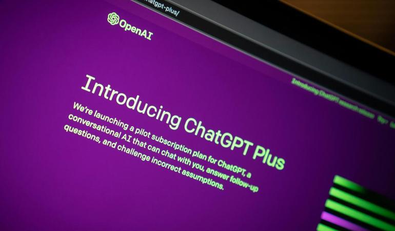 Una schermata di OpenAi sull'introduzione all'utilizzo di ChatGPT Foto: Unsplash.com