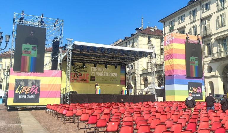 21 marzo, a Torino tutto pronto per la giornata in memoria delle vittime di mafia