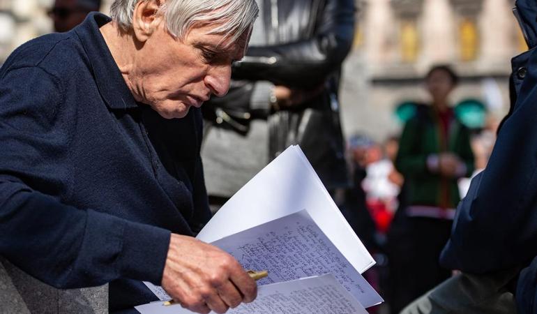 Luigi Ciotti. Foto: Marco Donatiello