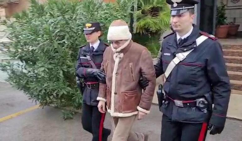 Palermo (Italy), 16 january 2023. The carabinieri arrest Matteo Messina Denaro