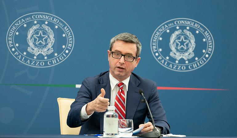 Il ministro del Lavoro Andrea Orlando (Governo.it / CC-BY-NC-SA 3.0 IT)