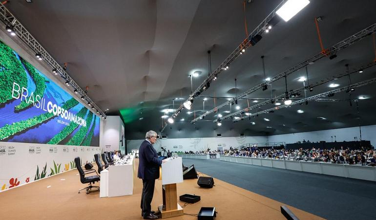 Il ministro degli Affari esteri Antonio Tajani in Brasile per il "Belém Climate Summit", nel quadro della COP30