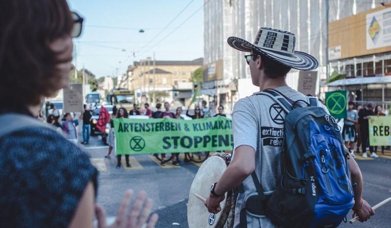 Le proteste del movimento Extinction Rebellion