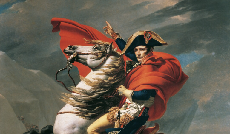 Un'illustrazione di Napoleone Bonaparte