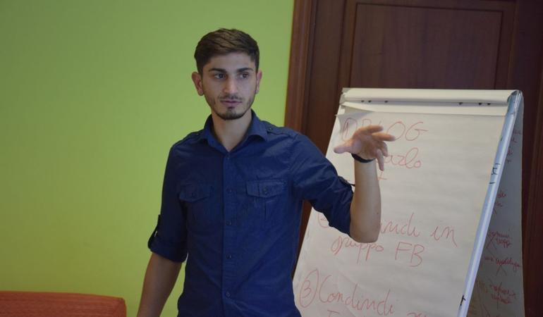 Nedzad Husovic, rom di origini bosniache nato e cresciuto a Roma, non ha alcuna cittadinanza