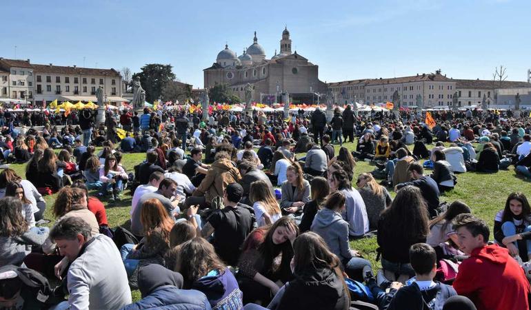 Padova, 21 marzo 2019, la manifestazione in ricordo delle vittime innocenti di mafia (Gian Battista Raffetti)