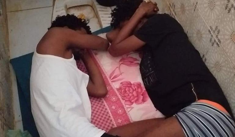 L'orrore nei centri di detenzione libici. Per le foto si ringrazia Giulia Tranchina