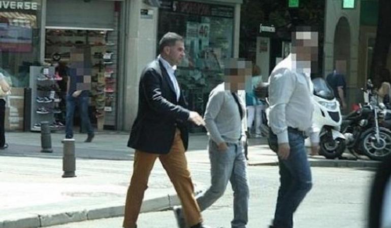 Raffaele Imperiale, fotografato di nascosto dagli investigatori