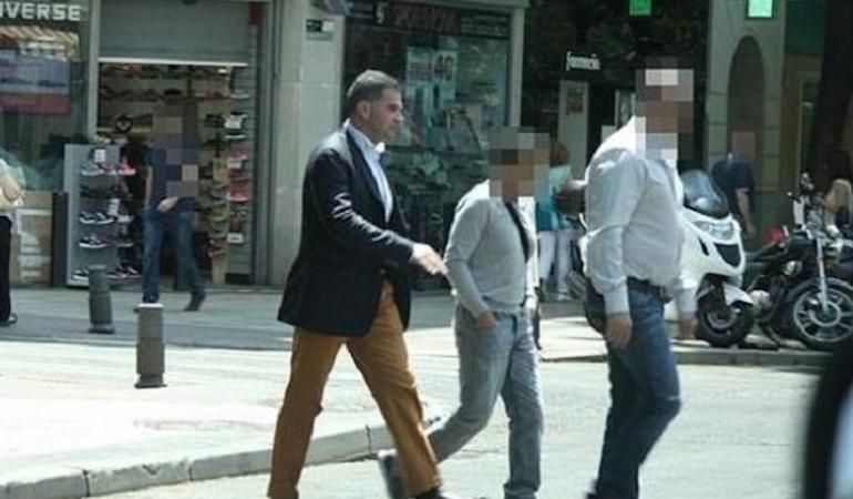 Raffaele Imperiale, fotografato di nascosto dagli investigatori