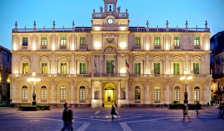 Il Palazzo dell'Università, sede del rettorato dell'ateneo siciliano (Wikimedia Commons)