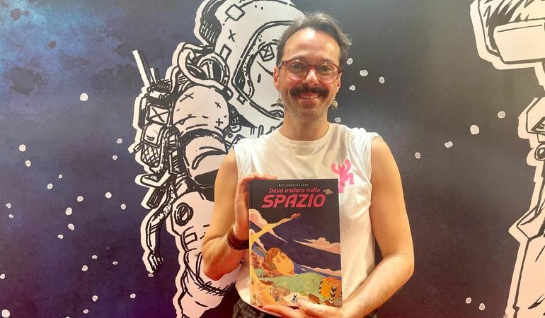 Riccardo Atzeni al Salone del libro di Torino