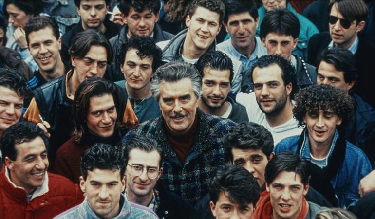 Vincenzo Muccioli, fondatore di San Patrignano (foto Netflix)