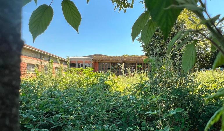 Meda (MB). Lo stabilimento della Icmesa da cui il 10 luglio 1976 fuoriscì una nube di diossina che investì Seveso e parte della Brianza (Foto di Marta Abbà)