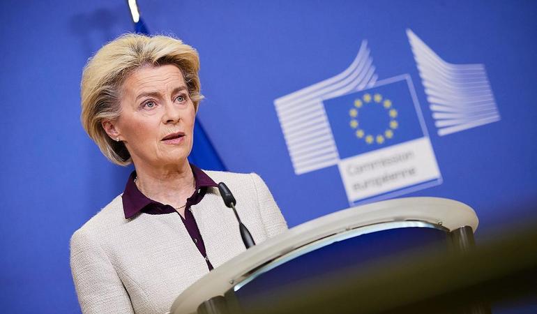 La presidente della Commissione europea Ursula von der Leyen. Foto di Dati Bendo/Wikimedia