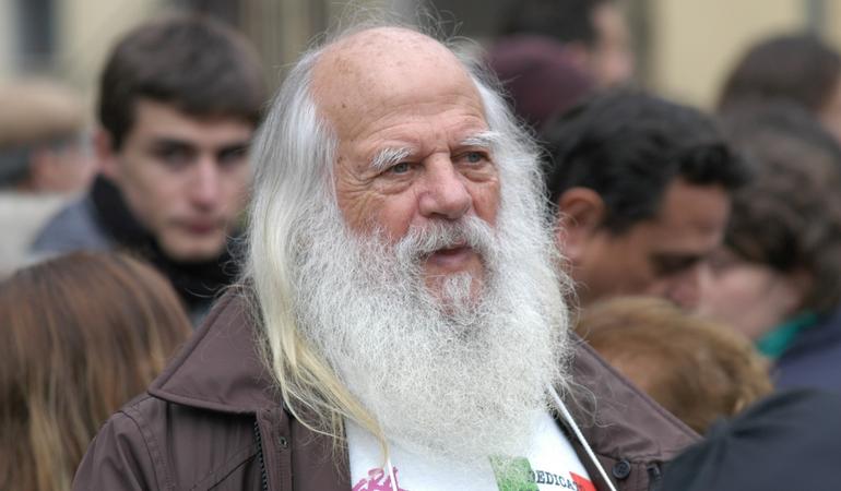 Vincenzo Agostino, papà di Nino Agostino, ucciso dalla mafia il 5 agosto 1989. Credits foto: Gian Battista Raffetti