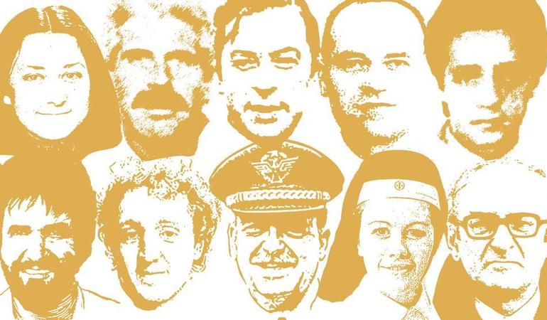 I volti dei piemontesi vittime delle mafie