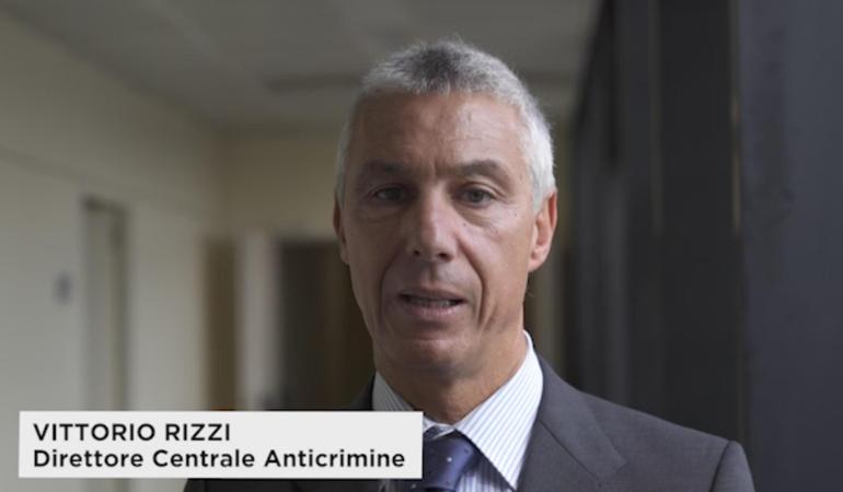 Vittorio Rizzi. Foto. Ansa/Polizia