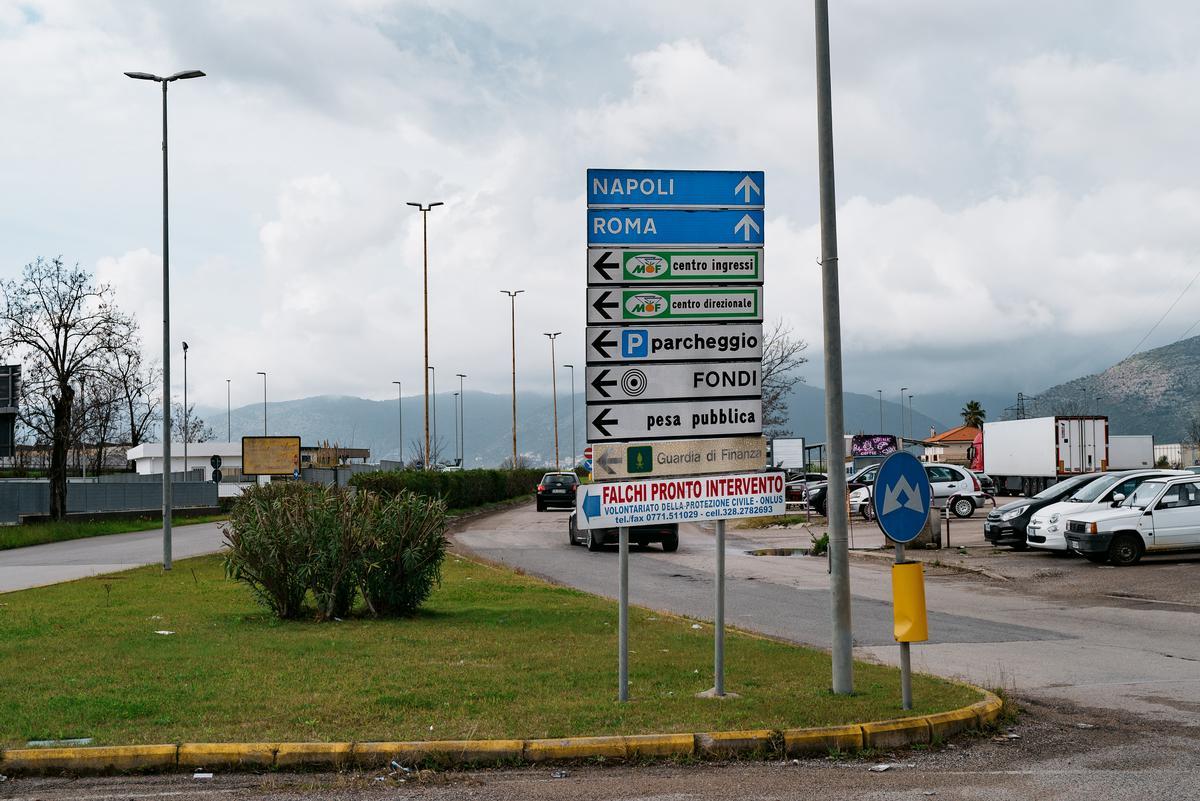 Il mercato di Fondi si trova in un punto geografico strategico, non troppo distante da Napoli e da Roma (Foto di Marco Panzarella)