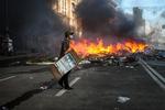 Kiev, agosto 2014. Scontri in piazza Maidan