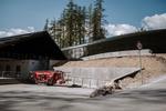 La pista da bob di Cortina. Foto di P. Valenti