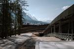 Scorcio di Cortina dalla pista da bob. Foto di P. Valenti