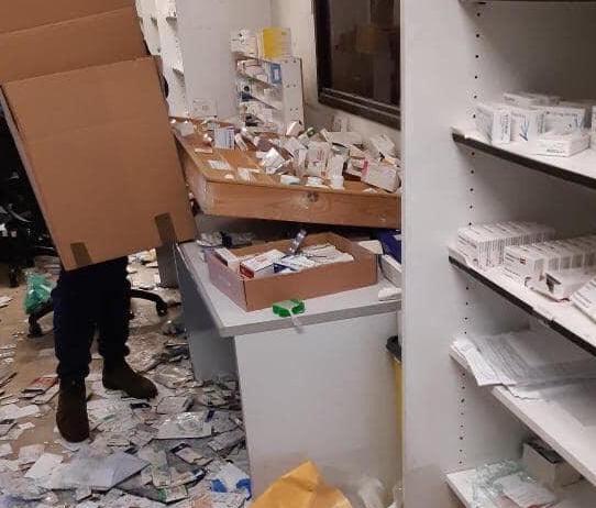 Le immagini dell'infermeria di Modena dopo l'assalto dei detenuti