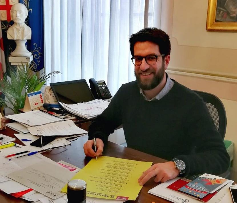 Vittorio Ferrero, sindaco di Crescentino